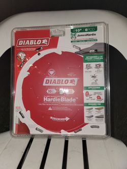 10"/6PCD Diablo Hardie Blade
