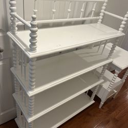 Crate And Kids “Jenny Lind” Bookshelf And Nightstand YES IT IS AVAILABLE 