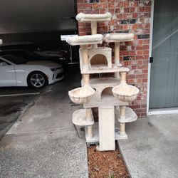 Cat Tower For Multiple Cats