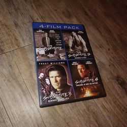 The Substitute 4-Film Pack (3-Disc DVD, 2000) Tom Berenger, Treat Williams OOP!