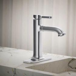 Kohler Terzet Widespread Bathroom Sink Faucet. Polished Chrome New