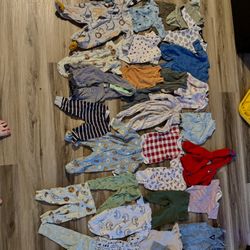 Baby clothing lot zero months to 12 months