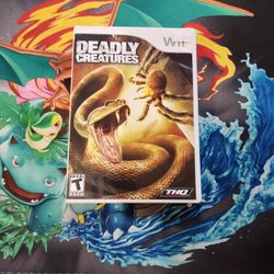 Deadly Creatures WII $20