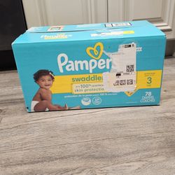 Pampers Size 3 Brand New 78 Count