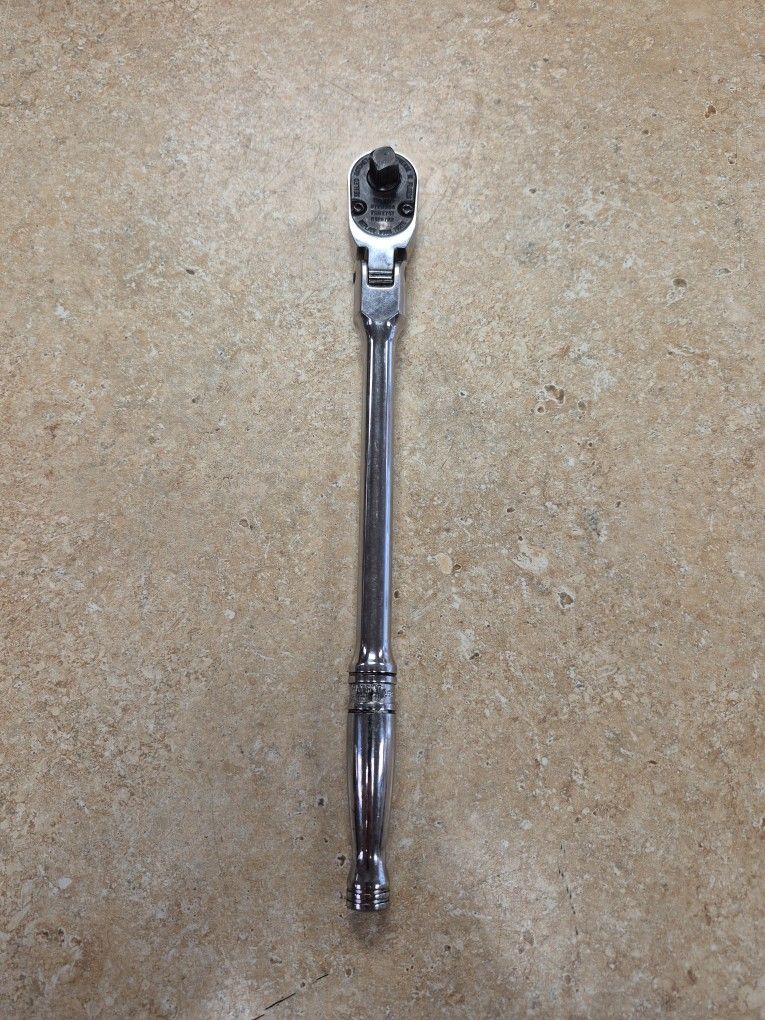 Snap On FX80A 3/8" Drive Locking Flex Head Ratchet