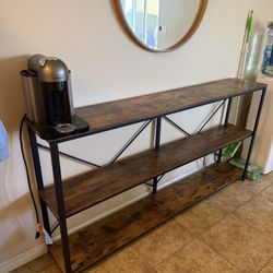 Nespresso And Entryway Table