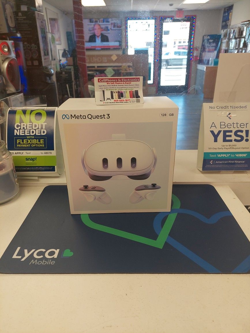 Meta Quset 3 128 GB Available With Just $ 50Down