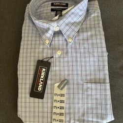 Kirkland Men’s Long Sleeve Dress Shirt