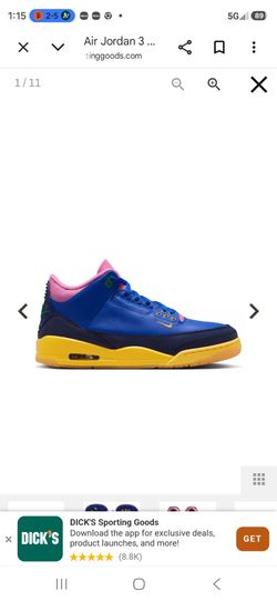 Jordan 3 brazil size 6 men
