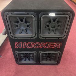 Kicker Quad Subs 