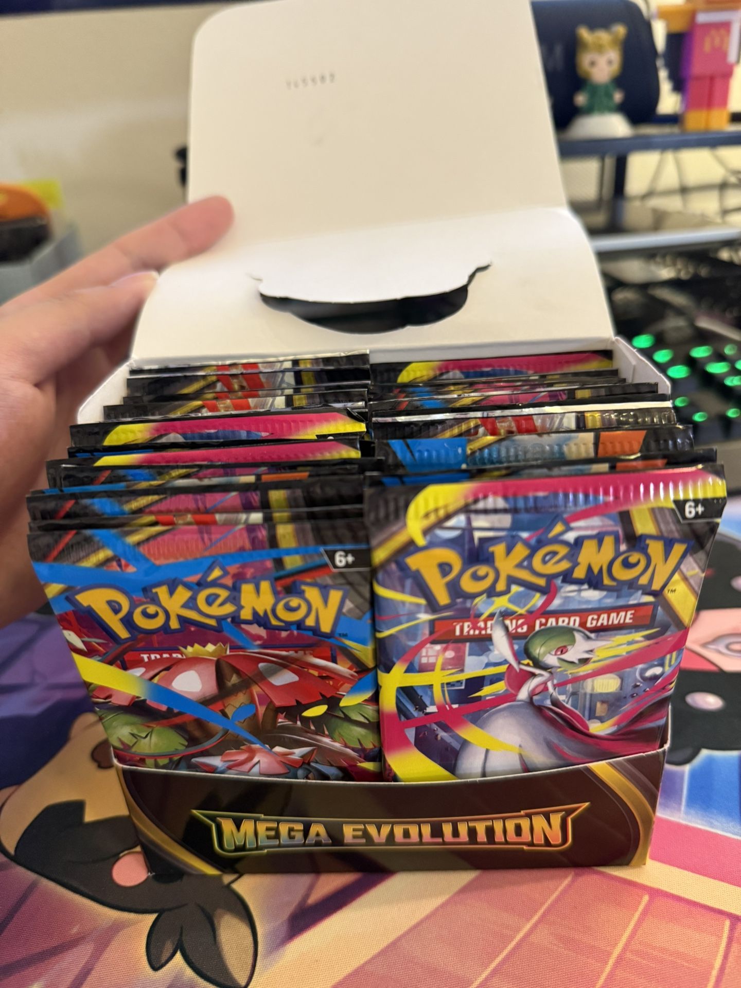 Pokemon TCG Mega Evolution Booster Box UNSEALED (36 sealed packs)