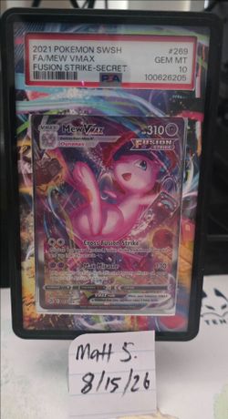 PSA 10 Mew VMAX #239 Fusion Strike