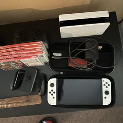 Switch Oled With Games 