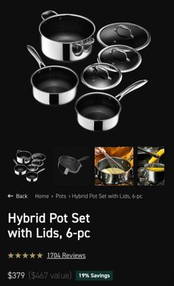 Hexclad set of 7 boxes
