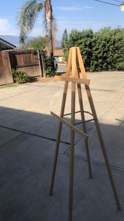 Solid oak, easels for all artists painters, shadow stands