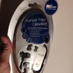 Brand New Active Noise Cancelling Ear Buds By Phillips!