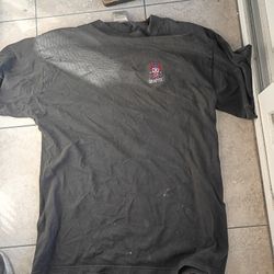 Graffix Tee Shirt With Embroidered Rasta Clown