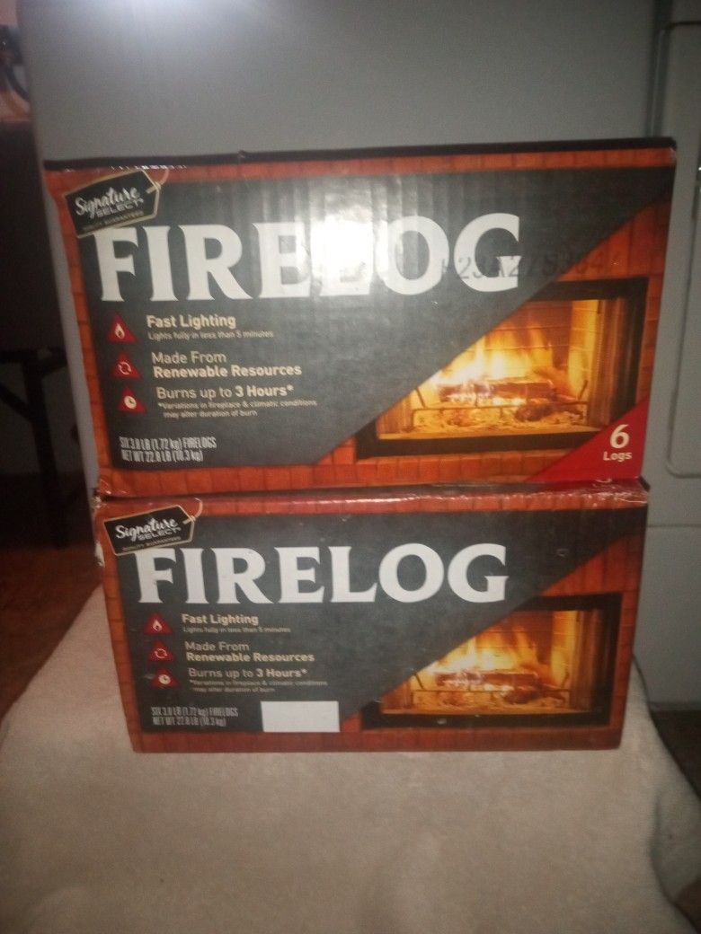 FIRE LOG STARTER LOGS CASES