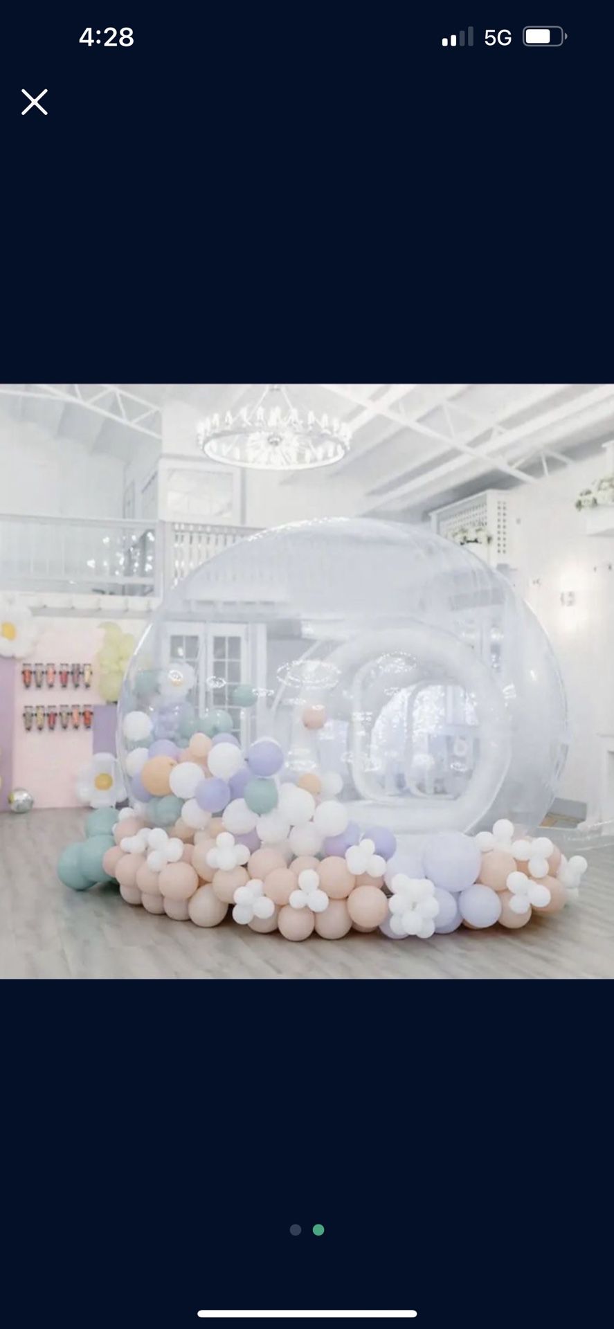 Bubble House Balloon House