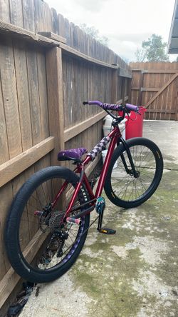 First Red TTO Mafia Bike