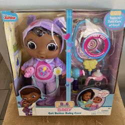 Doll Doc McStuffins Get Better Baby Cece Doll Light & Sound Stetoscope