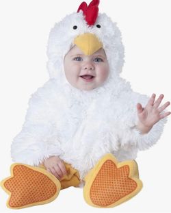 Cluckin Cutie Baby Costume - Infant Medium