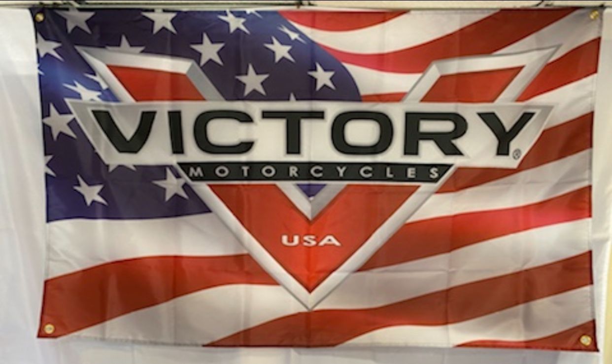 Victory Motorcycles Wall Flag (3’x5’)