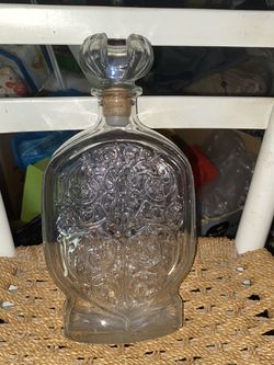 Vintage 1950s schenley whiskey bottle decanter