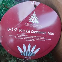 6.5 FT Pre-lite Christmas Tree 