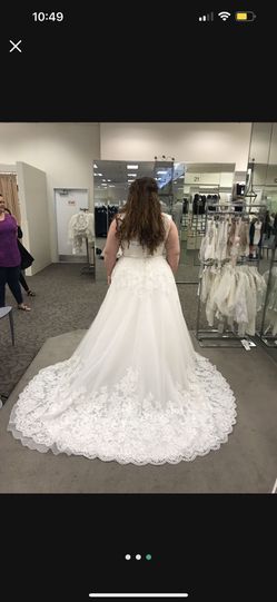 WEDDING DRESS David’s Bridal
