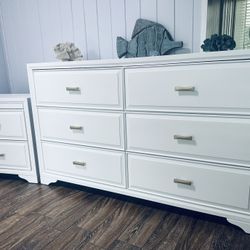 Dresser And Single Nightstand Set