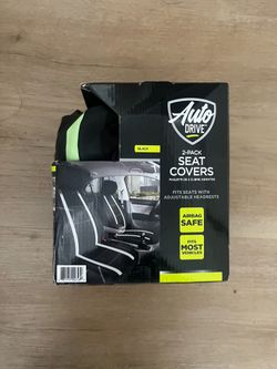 Car seat covers for driver + passenger