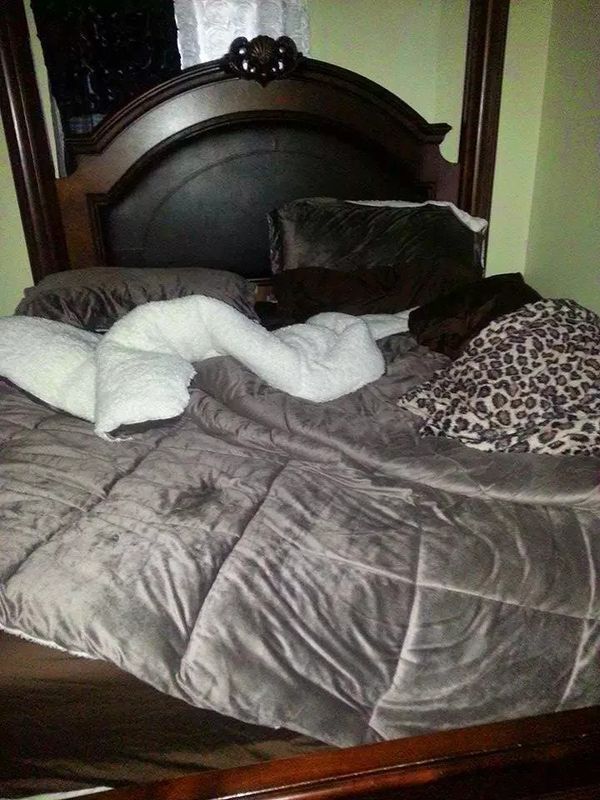 I Need This Gone Asap King Size Canopy Bed Dresser With Mirror And I Need This Gone Asap King Size Canopy Bed Dresser With Mirror And Full Sized Wall