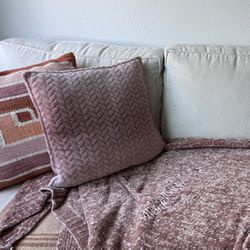 Two Sets of Couch Pillows 
