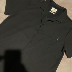 Black button up dress shirt