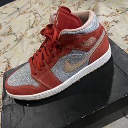 Air Jordan Mid Se Denim Red($110)