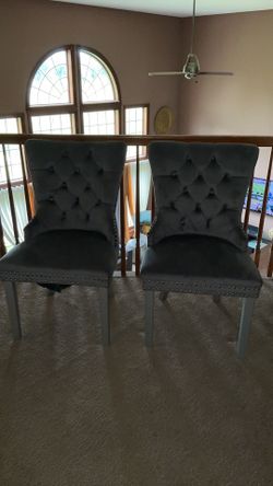 Gray Accent chairs