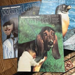 Nat. Geo. World Kids Magazines