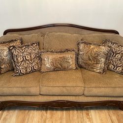 Sofa And 2 Chaie
