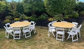 Used chairs and tables s,a,l, e