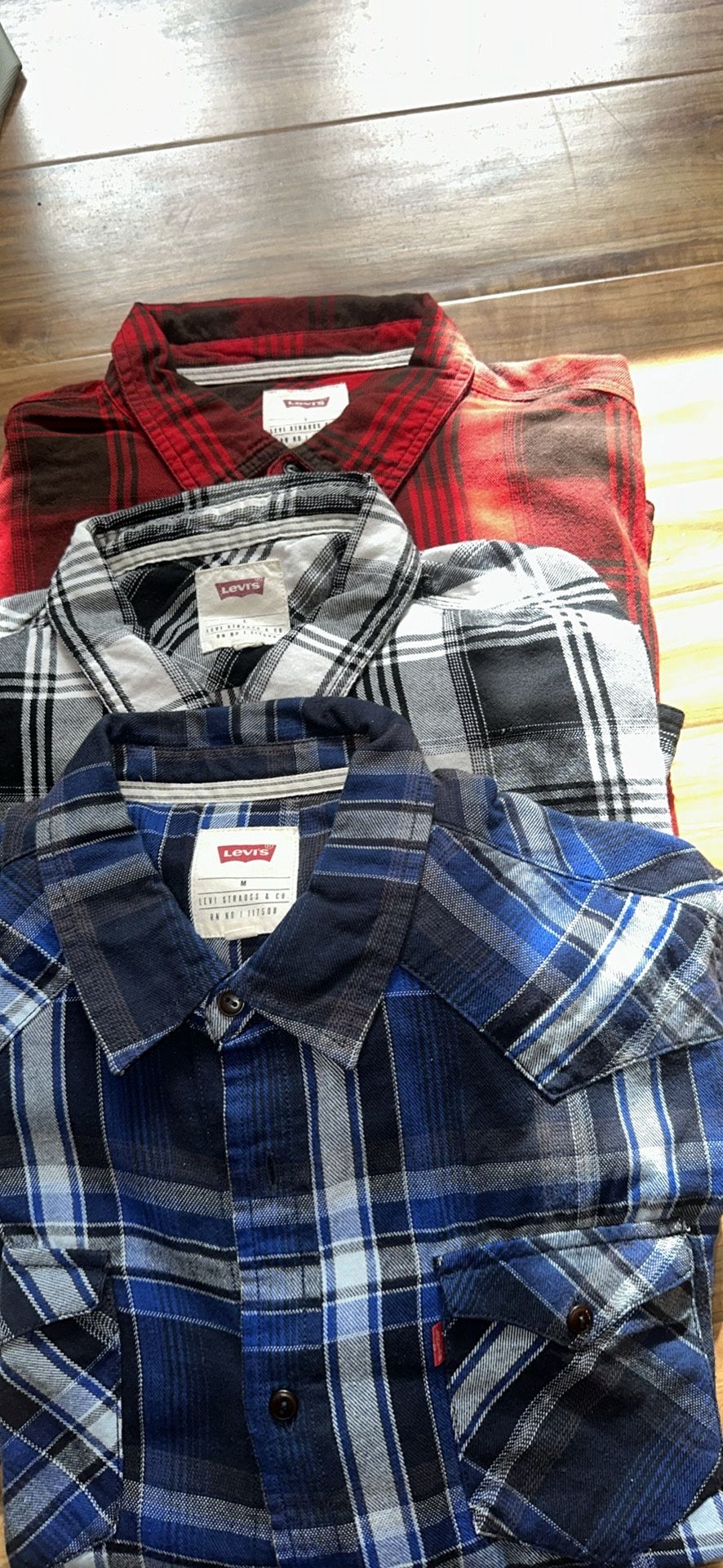 Levi’s Flannel Lot