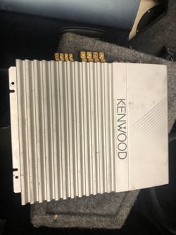 Kenwood kac-646 amplifier for cars