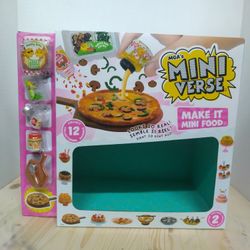 Miniverse - Make It Mini Diner - Series 2 WAVE 1 Display Box (Empty w/ Pizza Extras)