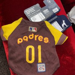 San Diego Padres Pet Throwback Jersey