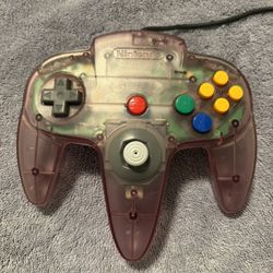 Nintendo 64 Atomic Purple Controller