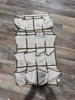 Over-the-Door Fabric Organizer with Pockets