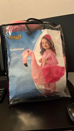 Flamingo toddler costume