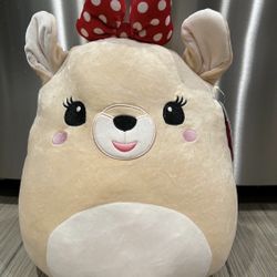 16” Clarice Ruldoph the Red Nose Reindeer Squishmallow