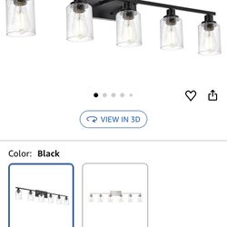 Bathroom Vanity Light 5 Bulb