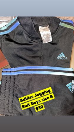 Adidas Jogging Suit Boys Size 8 $30